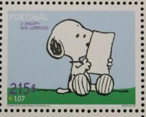 [SJ] 切手　スヌーピー　PEANUTS　ピーナッツ 　3.21ユーロ分　snoopy nos correios　ポルトガル　③_画像8