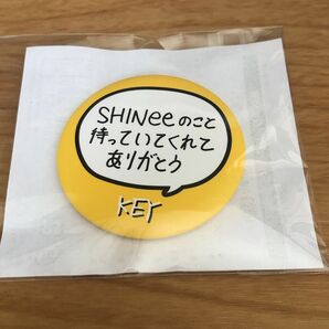 SHINee PERFECT ILLUMINATION ツアーグッズ　ランダムカプセルトイ　缶バッジ　キー・KEY