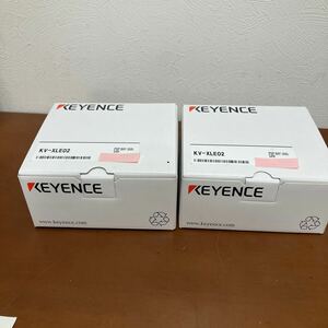 KEYENCE キーエンス KV-XLE02 イーサネットユニット 2ポート　2個　⑤