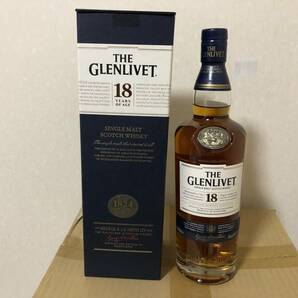 ザ・グレンリヴェット 18年 旧ボトル／43% 700ml THE GLENLIVET 18 YEARS OF AGEの画像1