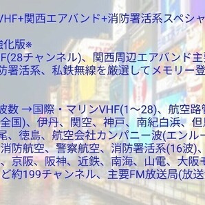 【国際VHF+関西エアバンド+消防署活系受信】広帯域受信機 UV-K5(8) 未使用新品 メモリ登録済 スペアナ 日本語簡易取説 (UV-K5上位機) accの画像2