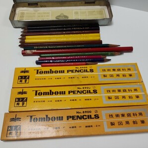 レトロ鉛筆、トンボ鉛筆、ファーバーカステル缶ペンケース、VENUS pencil ステッドラー など纏め売りの画像2