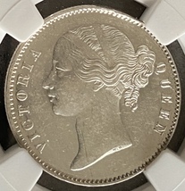 【１円スタート】銀貨 インド イギリス領東インド会社 ウィリアム・ワイオン ヤングヘッド 歴史愛好家にとって見逃せない メヘンディ_画像4