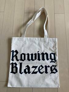 未使用 ROWING BLAZERS ローリング ブレザーズ　ショッパー　キャンバス　帆布 エコバッグ　非売品ジャーナルスタンダード BEAMS