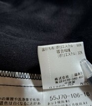 美品　ブルーレーベルクレストブリッジ BLUE LABEL ニット 長袖ワンピース　切り替えワンピース　チェック柄　Aライン ロングワンピース　_画像10