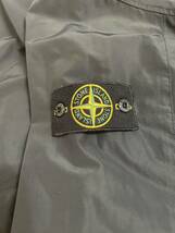 L Stone Island MICRO REPS フーテッド コート 661570422 トレンチコート スプリングコート 黒 black ストーンアイランド_画像3