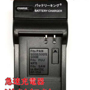 送料無料 パナソニック CGA-S005 DMW-BCC12 Caplio GR G600 G700 GX200 R3 R4 R5 リコー DB-60 DB-65 AC 急速充電器 互換品の画像1