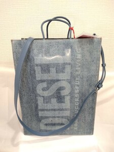 DIESEL ディーゼルトートバッグ ショルダーバッグ DSL ブルー DSL SHOPPER L FD X X08919 P4637 T8013