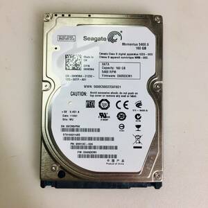 *10069 hour Seagate Momentus ST9160314AS 2.5 -inch HDD [ normal judgment ] 160GB