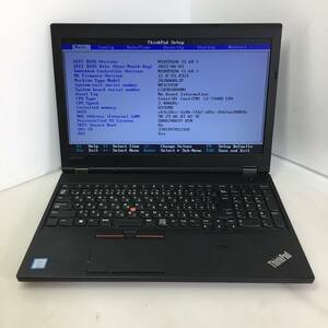 ★Lenovo ThinkPad 20J8A00LJP/L570 ノートPC Core i3-7100U 2.40GHz 8GB[PC4]【BIOS確認/現状渡し】