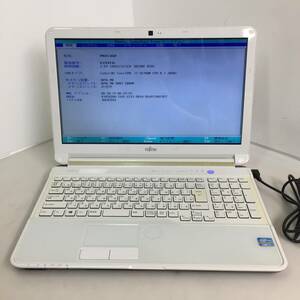 ★FUJITSU LIFEBOOK AH53/K FMVA53KWP ノートPC Core i7-2670QM 2.20GHz 4GB【BIOS確認/現状渡し】