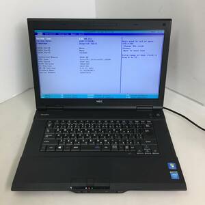 即決★NEC VersaPro VK20EA-J/VK20EANCJ ノートPC Celeron 2950M 2.00GHz 4GB【BIOS確認/現状渡し】