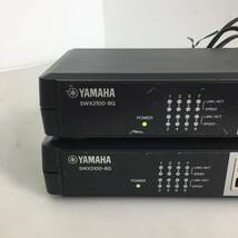 □【2台セット】YAMAHA L2スイッチ SWX2100-8G 8ポート【通電のみ確認・現状渡し】_画像2