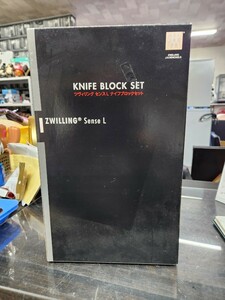 ツヴィリング　センスL　ナイフブロックセット　ZWILLING　Sense　L　　KNIFE　BLOCK　SET　未使用　ナイフ3本　即決
