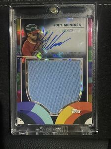 10枚限定 ジョーイ・メネセス 2023 Topps World Baseball Classic Joey Meneses 直筆サインカード　10シリ