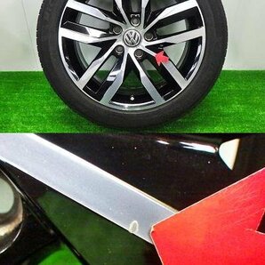 ☆VW ゴルフⅦ 純正 17インチタイヤ付 4本セット☆ 17X7J 5H-112 +49 225/45R17 ミシュラン ☆TH ★送料無料★ 241082の画像8