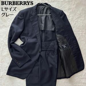 [. товар. замечательная вещь прекрасный товар ] Burberry z выставить костюм 2B чай цвет кнопка шерсть mo волосы . серый L размер ощущение роскоши трудно найти редкий 