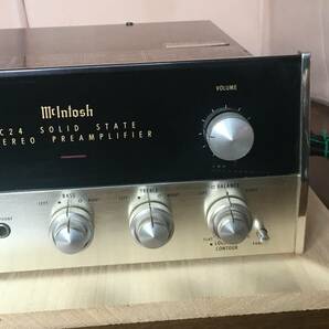 Mcintosh c24 solid state preamplifierの画像2