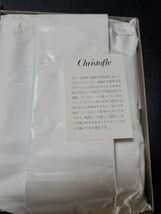 【未使用】 クリストフル 写真立て シルバープレート Christofle 　フォトスタンド リュバン　 シルバー 写真立て_画像4