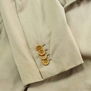 キートン ウール合物 スーツ サイズ52（ヨーロッパサイズ）ヨーロッパ・ビンテージ【f6】軽量 ベージュ   KITONの画像5