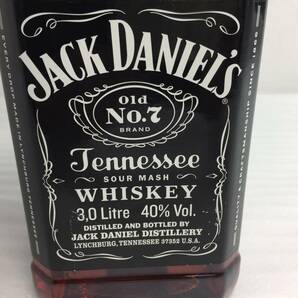  ■未開栓 JACK DANIEL'S ジャックダニエル 超特大ダブルマグナムボトル 3L 3000ml 40％ アメリカン テネシー ウイスキー■ の画像3