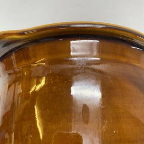 陶磁器 保存容器 ガラス蓋 梅干し 漬物 ぬか漬け 味噌 丸壺 かめ 梅樽 陶器の画像7