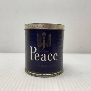 Peace ピース缶 空缶 ブリキ ティン缶 Tin タバコ 煙草 置物 インテリア 飾 レトロ 当時物 古道具 古雑貨