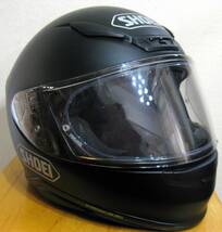 SHOEI★Z-7★ショウエイ★フルフェイス★ヘルメット★マットブラック★サイズL★割と綺麗★USED★中古_画像1