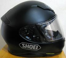 SHOEI★Z-7★ショウエイ★フルフェイス★ヘルメット★マットブラック★サイズL★割と綺麗★USED★中古_画像4