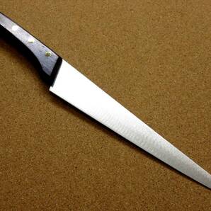 関の刃物 カービングナイフ 21.5cm (215mm) VIKING バイキング モリブデン バーベキュー 肉切包丁 両刃包丁 日本製 在庫処分品の画像3