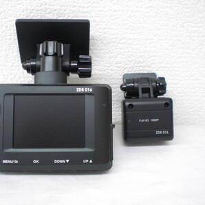 コムテック ZDR-016 前後２カメラドライブレコーダー 中古品。の画像4