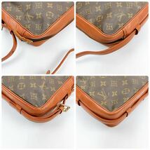 1円〜 LOUIS VUITTON ルイヴィトン ショルダーバッグ サックバンドリエール モノグラム 斜め掛け レザー ブラウン 茶色 バッグ かばん 鞄_画像4