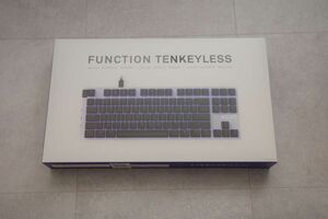 NZXT FUNCTION TENKEYLESS - White ゲーミングキーボード