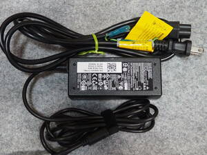  used AC adaptor DELL HA65NS5-00 19.5V 3.34A 65W circle pin 4.5x3.0mm A129-00LE-A02