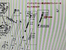 ■日本製■ SR500 SR400用 1978年-2022年 YAMAHA フロントフォークスプリング用 スラストベアリング左右SET 全年式対応 //送料１８５円//_画像7