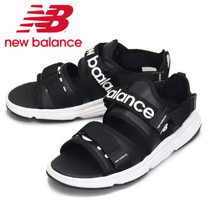 new balance (ニューバランス) SUA750 A3 ストラップサンダル BLACK/WHITE NB910 Dワイズ 27.0cm