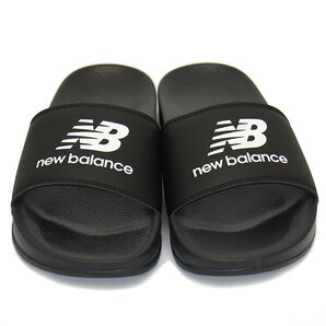 new balance (ニューバランス) SUF050 E2 スライドサンダル BLACK/WHITE NB912 Dワイズ 27.0cmの画像2