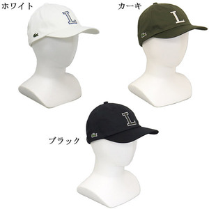 LACOSTE(ラコステ) RK1251J-99 コットンツイル Lロゴキャップ 日本製 095カーキ LC357