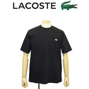 LACOSTE(ラコステ) TH4705 バックプリント ベーシック Tシャツ 031ブラック LC371 5-L