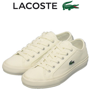 LACOSTE(ラコステ) WMS 47CFA0006 BACKCOURT バックコート 124 1 CFA レディース スニーカー 18Cオフホワイトxオフホワイト LC367 UK4-約23