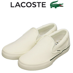 LACOSTE(ラコステ) WMS 47CFA0042 JUMP SERVE SLIP ジャンプサーブ スリッポン 124 6 CFA レディース スニーカー 1Y5オフホワイトxダークグ