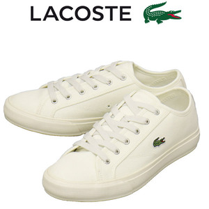 LACOSTE(ラコステ) 47CMA0005 BACKCOURT 124 1 CMA メンズスニーカー 18Cオフホワイトxオフホワイト LC364 UK9-約27.0cm