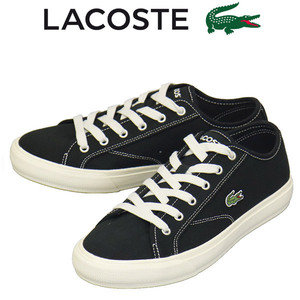 LACOSTE(ラコステ) 47CMA0005 BACKCOURT 124 1 CMA メンズスニーカー 454ブラックxオフホワイト LC365 UK7.5-約26.0cm