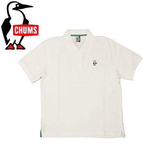 CHUMS (チャムス) CH02-1190 Booby Polp Shirt ブービーポロシャツ CMS153 W001WhiteM