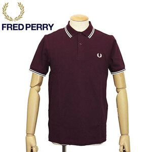 FRED PERRY (フレッドペリー) M3600 TWIN TIPPED FRED PERRY SHIRT ティップライン ポロシャツ FP536 597OXBLOOD S