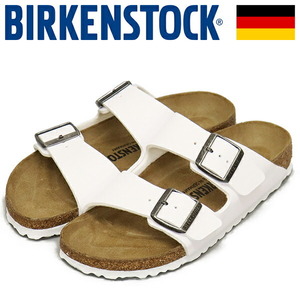 BIRKENSTOCK (ビルケンシュトック) 552683 ARIZONA アリゾナ ビルコフローサンダル WHITE ナロー幅 BI312 37-約24.0cm