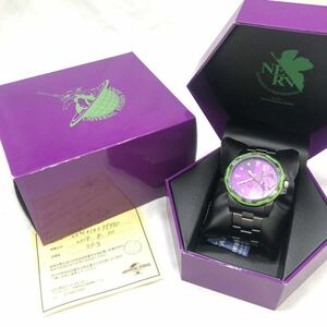  Evangelion clock USJ universal Studio Japan eva the first serial number 4D immovable wristwatch KN-20VG