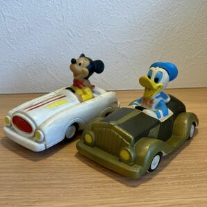 ヴィンテージ ミッキーマウス ドナルド ミニカー トイカー 1966年 ディズニー アンティーク アメトイ フィギュア 昭和 レトロ ドールの画像1