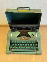 昭和 レトロ Tom Thumb タイプライター 1950年代 アンティーク トイ 子供用 玩具 ビンテージ ブリキ オブジェ インテリア 雑貨 USA _画像1
