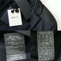 dp452●Zegna●ゼニア●シングルブレステッドジャケット●48_画像10